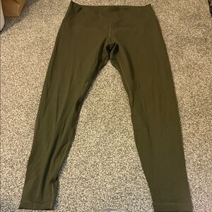 Lululemon Align Dark Green Leggings